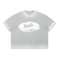 Unisex Boxy Sunfade Vintage Wash T-Shirt