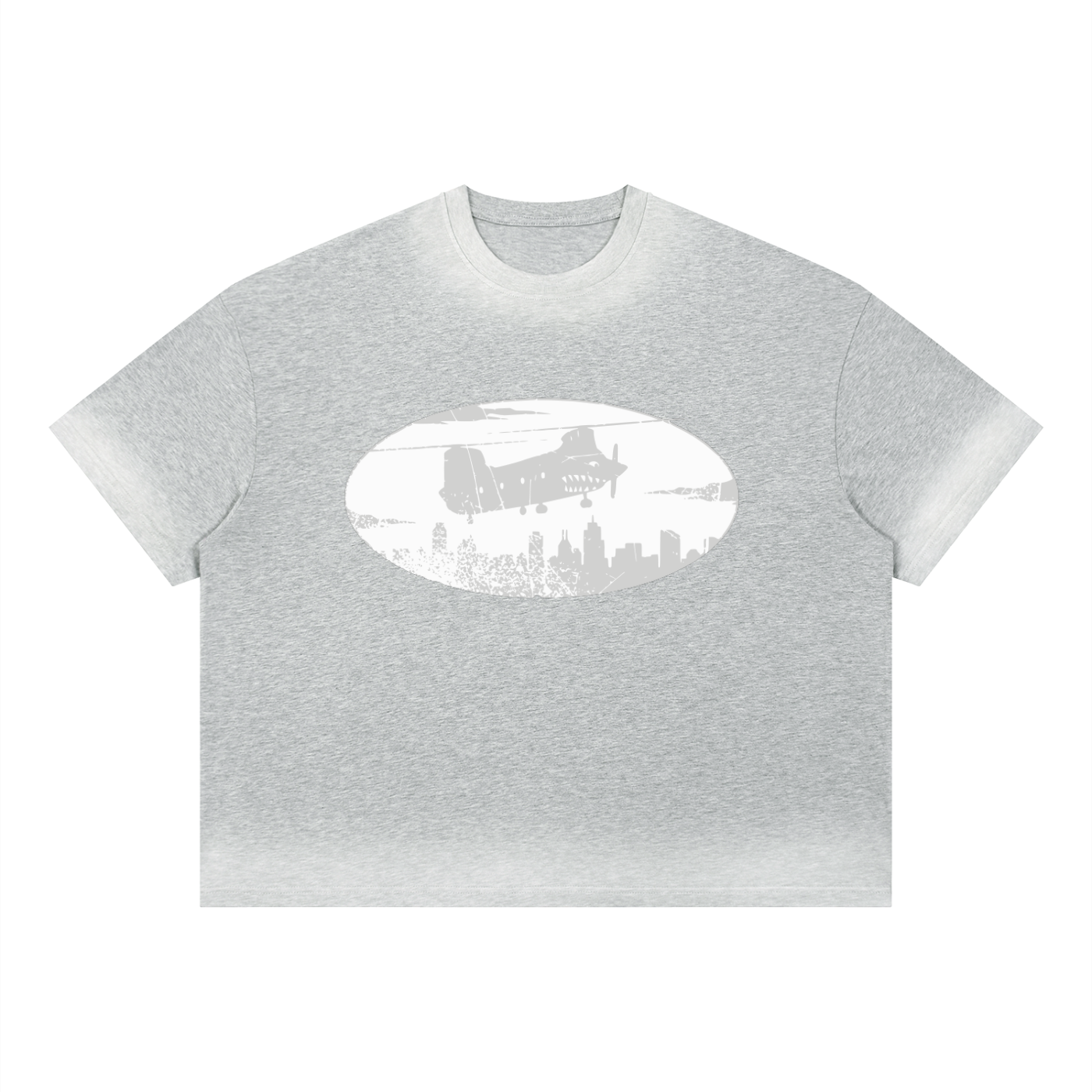 Unisex Boxy Sunfade Vintage Wash T-Shirt