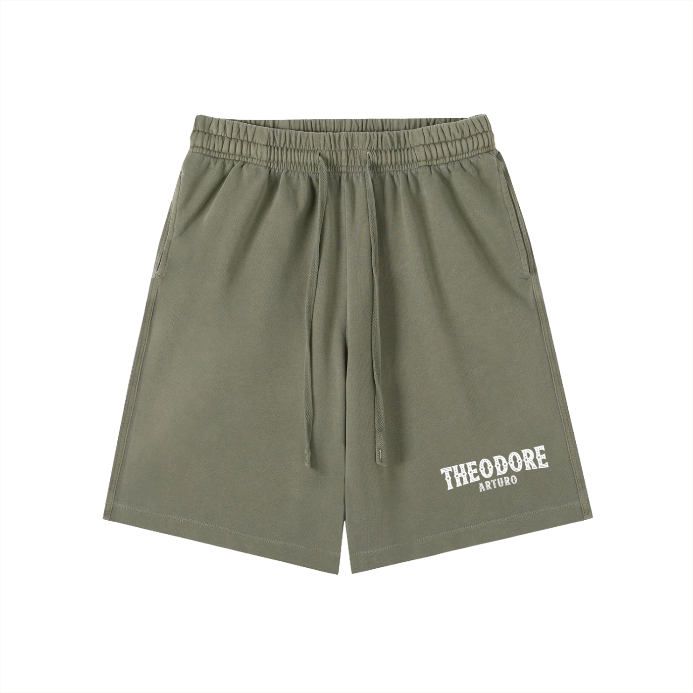 Vintage Wash Cotton Shorts