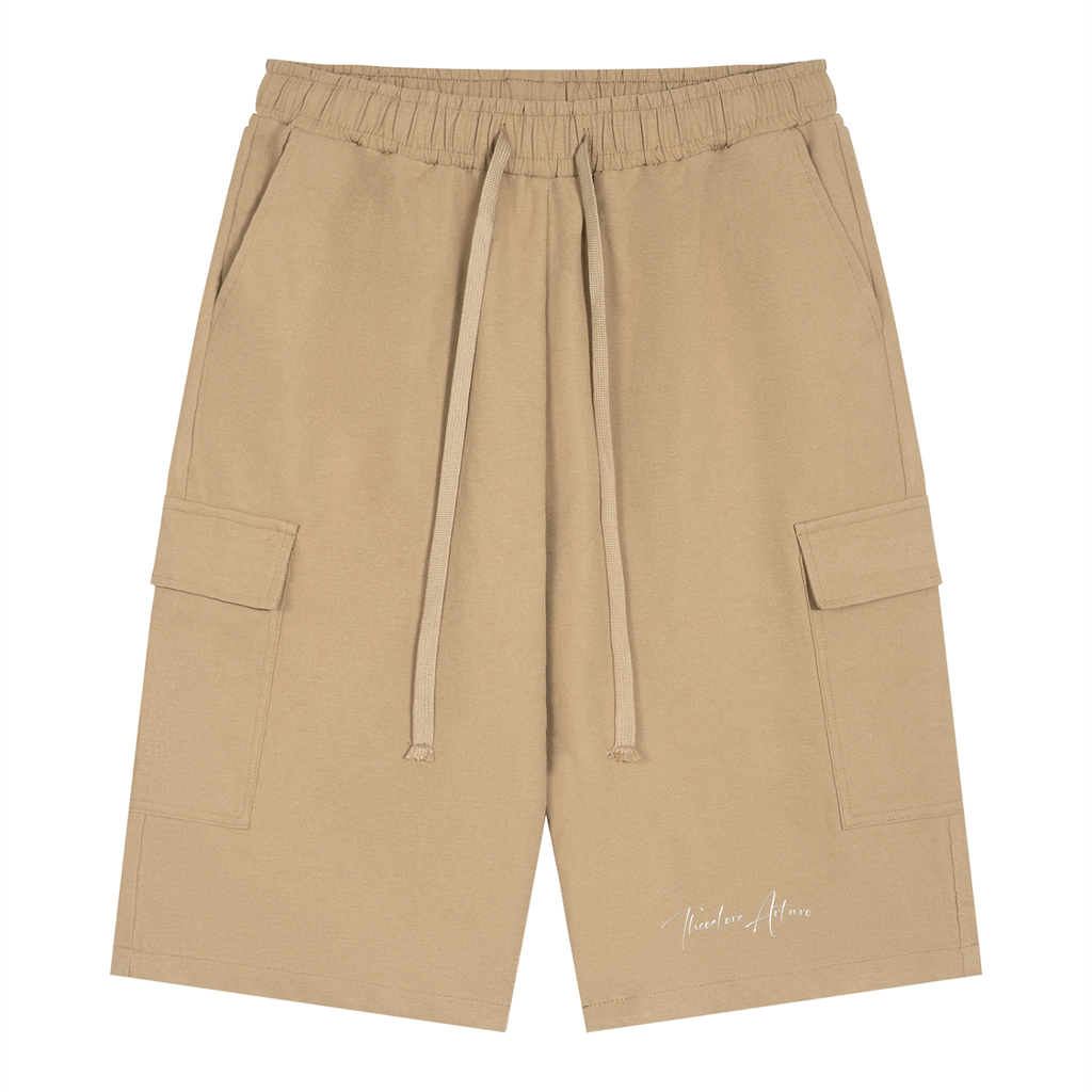 Unisex Drawstring Cargo Shorts