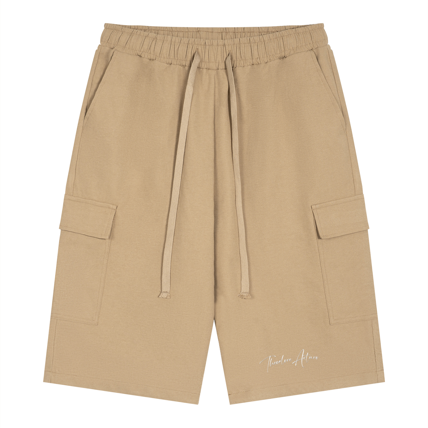 Unisex Drawstring Cargo Shorts