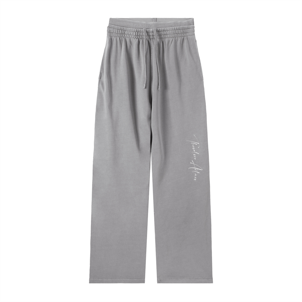 Vintage Washed Waist Pants Woman