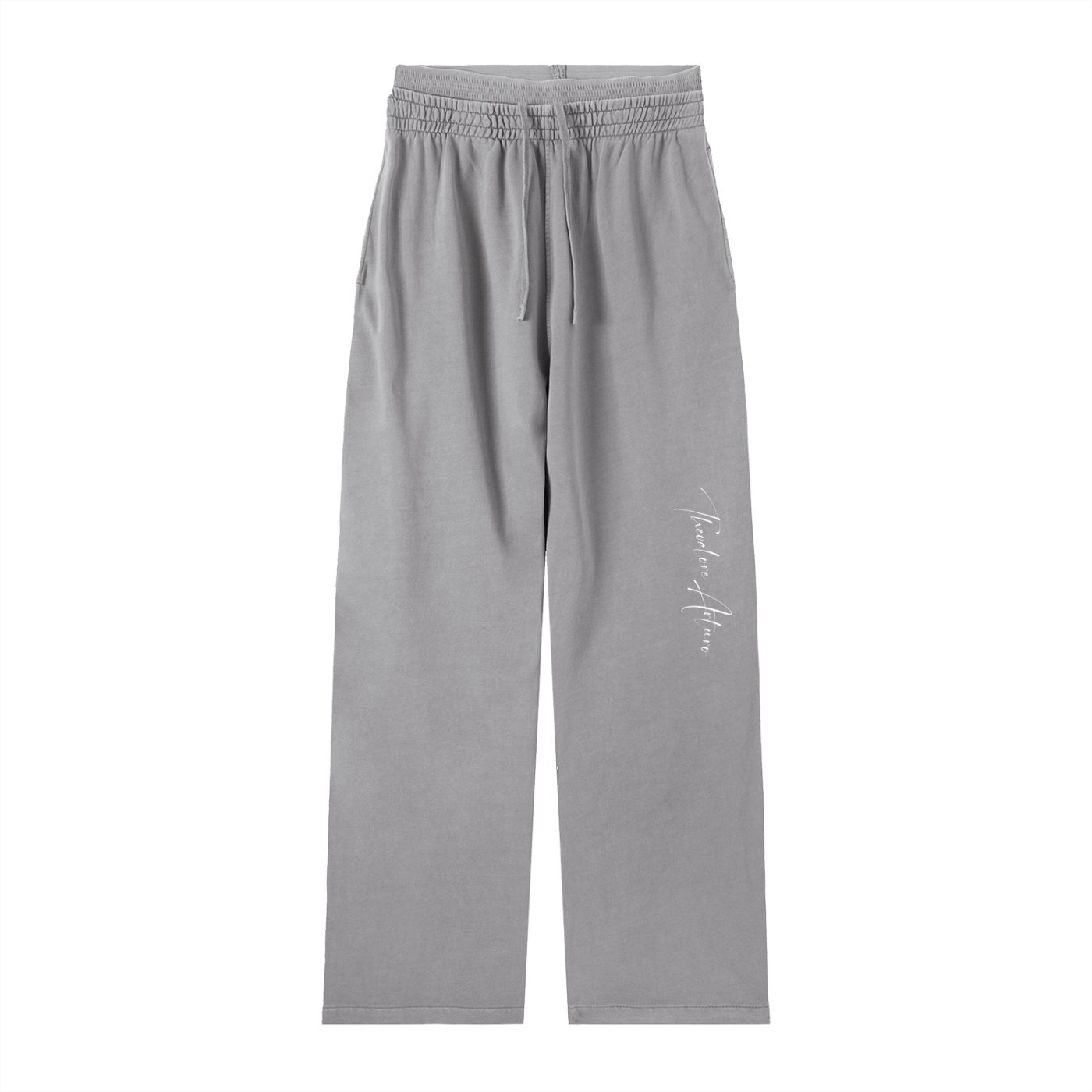 Vintage Washed Waist Pants Woman