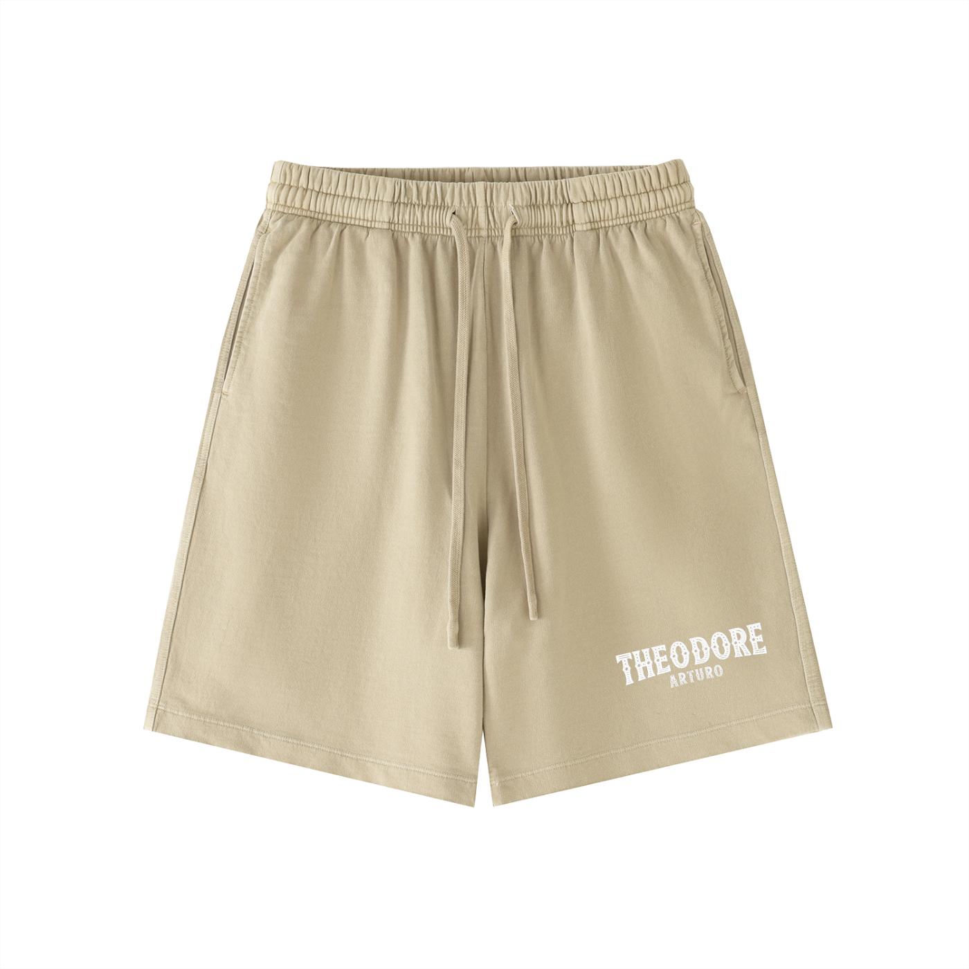 Vintage Wash Cotton Shorts