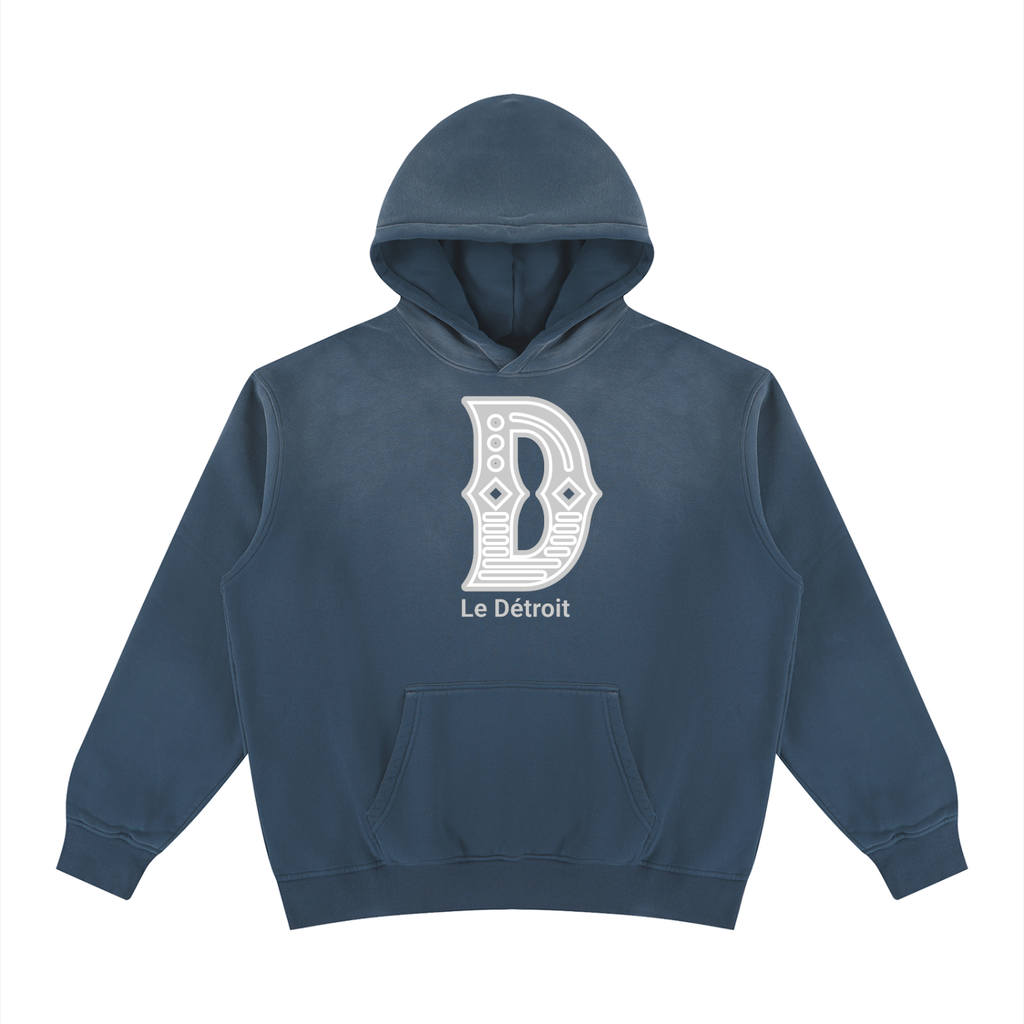 Unisex Vintage Wash Fleece Hoodie