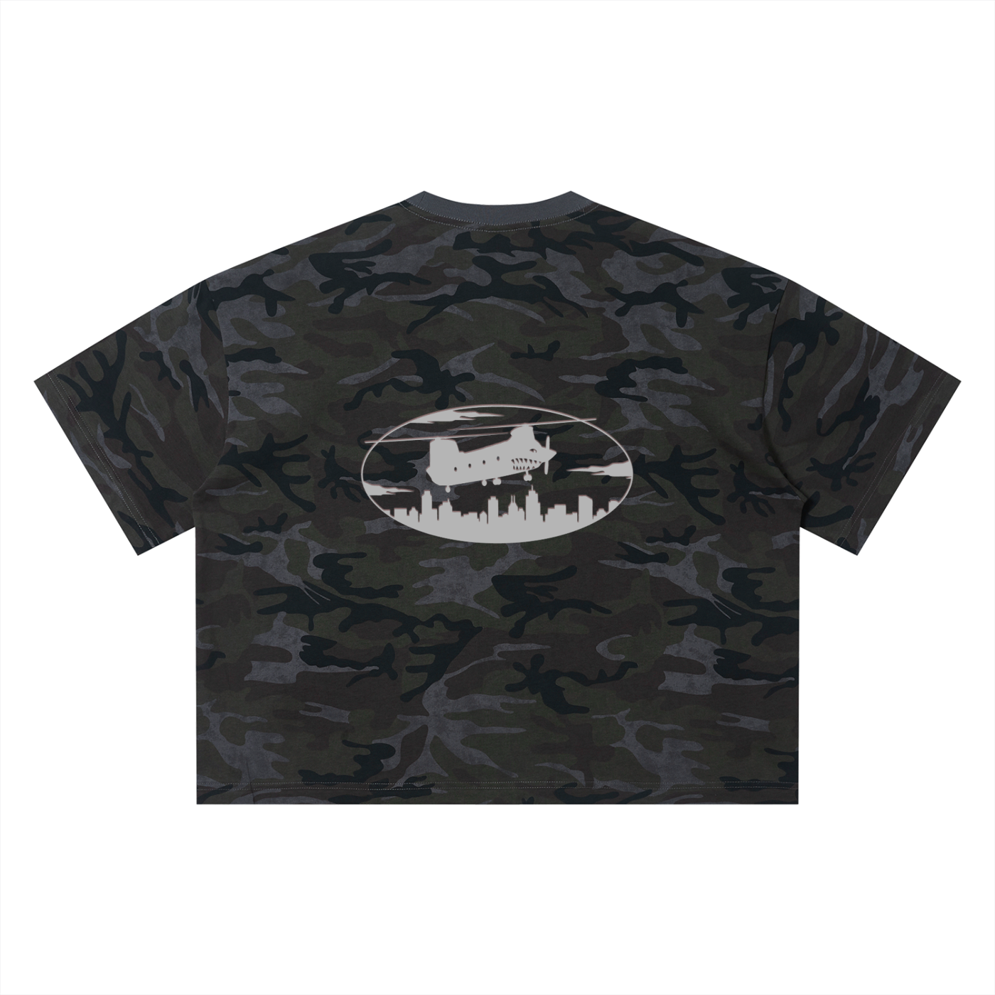 Unisex Camo Boxy T-Shirt