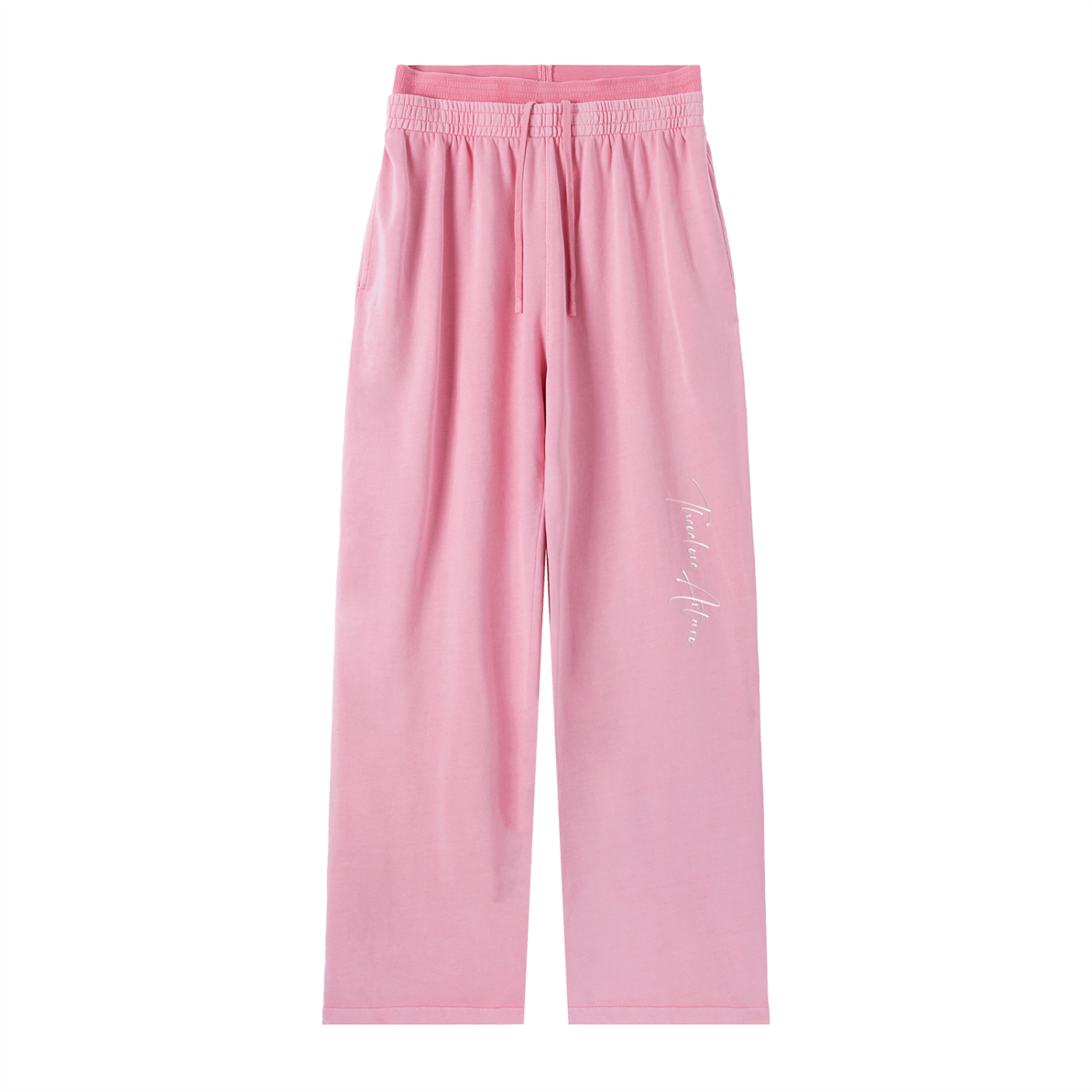 Vintage Washed Waist Pants woman