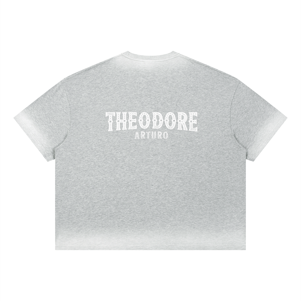 Unisex Boxy Sunfade Vintage Wash T-Shirt