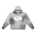 Sun Fade Frayed Fleece Hoodie