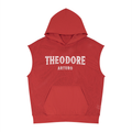 Unisex Panel Mesh Sleeveless Hoodie