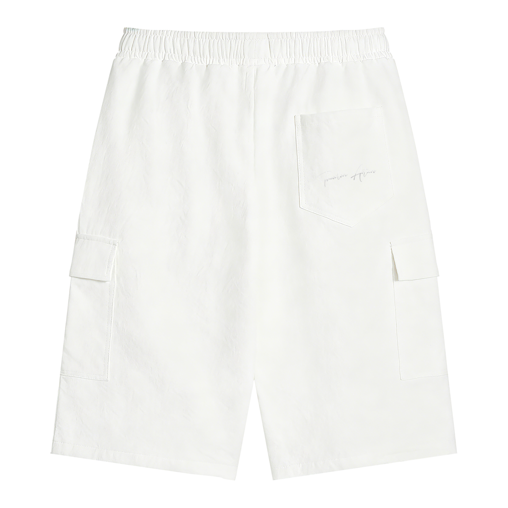 Unisex Drawstring Cargo Shorts