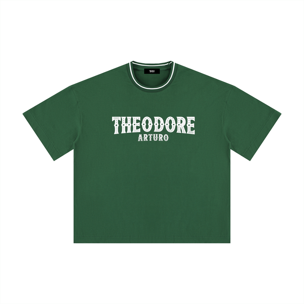 Unisex Boxy Ribbed T-Shirt