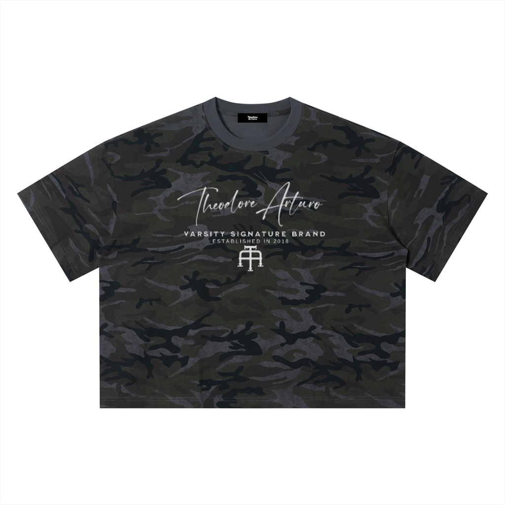 Unisex Camo Boxy T-Shirt