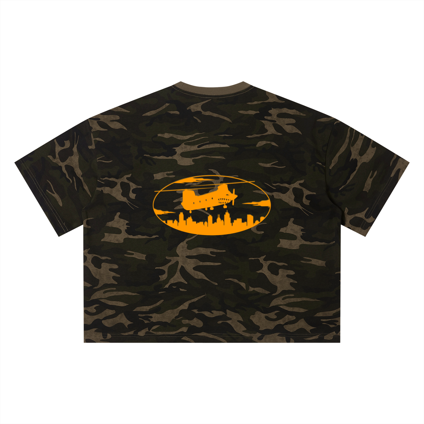 Unisex Camo Boxy T-Shirt